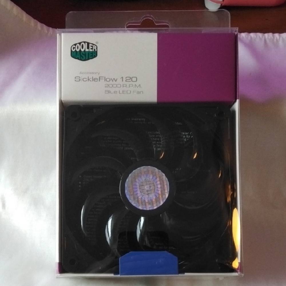 Cooler Master SickleFlow 120mm Blue LED Fan